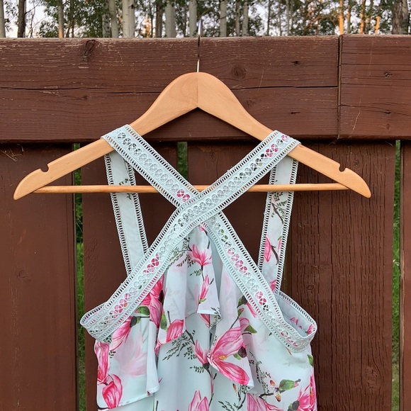 ***Fundraiser*** Oasis Floral Halter Maxi Dress - Picture 6 of 12